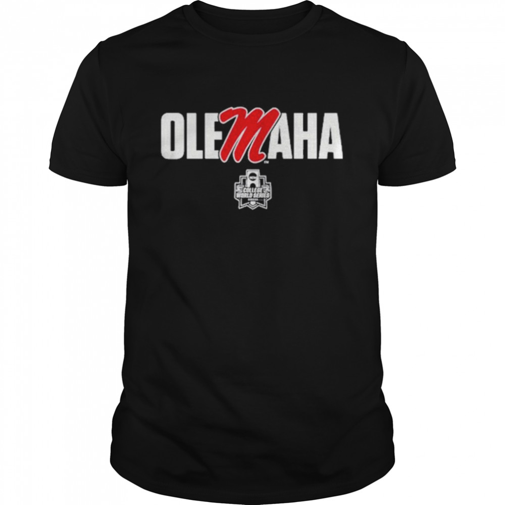 Ole Miss Rebels Baseball 2022 Olemaha  Classic Men's T-shirt