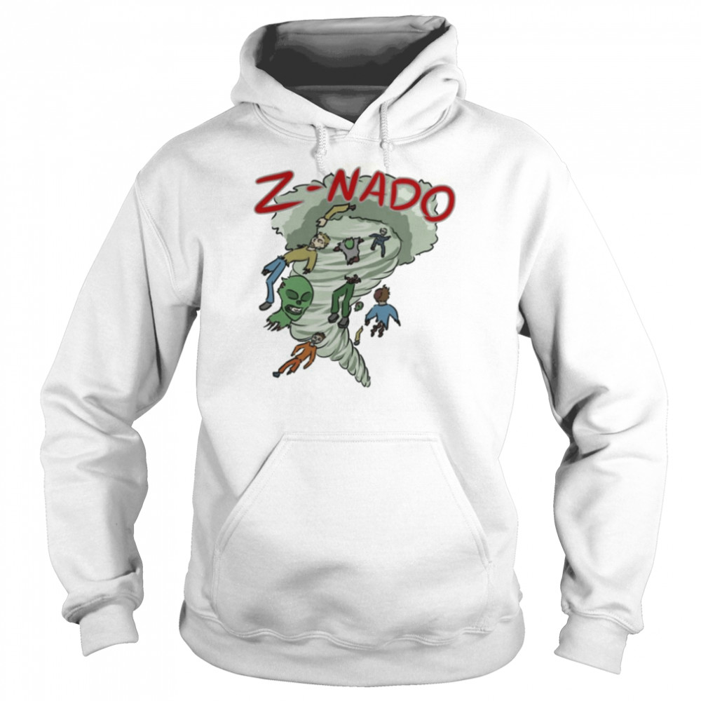 Zombie Tornado Znado Z Nation 10k shirt Unisex Hoodie