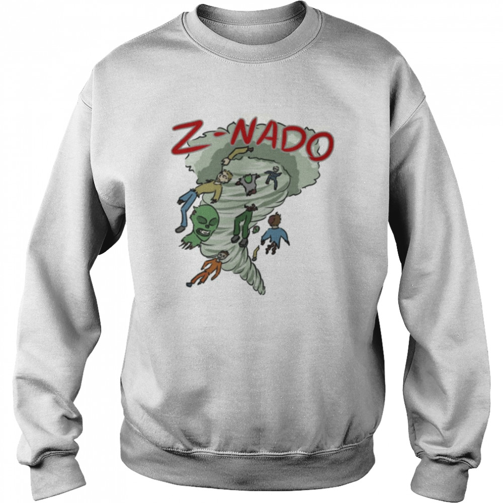 Zombie Tornado Znado Z Nation 10k shirt Unisex Sweatshirt