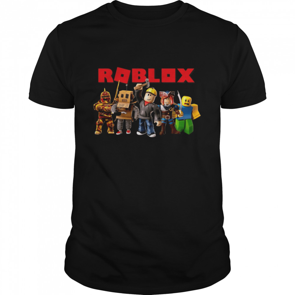 ROBLOX CHARACTER DESIGN T-SHIRT GAMING GAMER XBOX BOYS GIRLS ADULT XMAS  BIRTHDAY